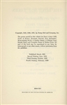Robert Frost Signed Copy of His Poetry, ''The Road Not Taken''